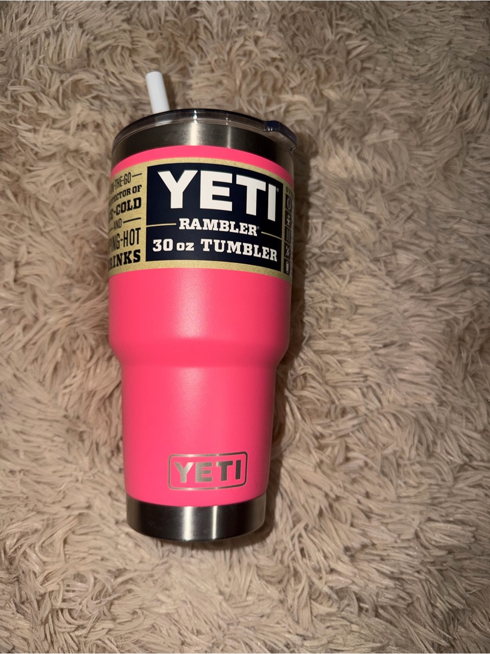 Yeti tumbler 30 oz pink